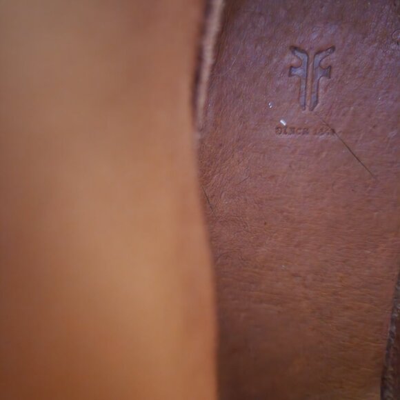 NEW 9.5 Frye Melissa Equestrian Black Zip Tall Boots - Picture 13 of 16